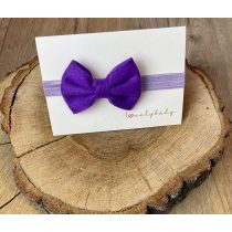 Lila masnis kislány fejpánt