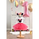 Pink Minnie egeres születésnapos szett